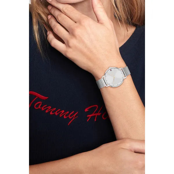 Tommy Hilfiger Pippa 1782665 női karóra, 35 mm, acél, ezüst/rozéarany, WR30