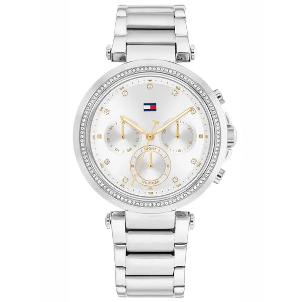 Tommy Hilfiger női karóra Emily 1782701, ezüst, nemesacél, WR50 + doboz