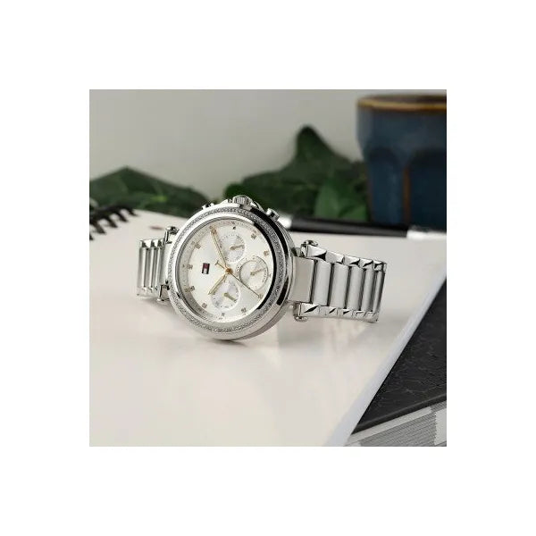 Tommy Hilfiger női karóra Emily 1782701, ezüst, nemesacél, WR50 + doboz
