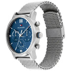 Tommy Hilfiger Sullivan férfi karóra 1791881, ezüst-kék, 44 mm, WR50