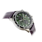 Tommy Hilfiger férfi karóra 1792017 Miles, 44 mm, zöld, barna bőr, WR50