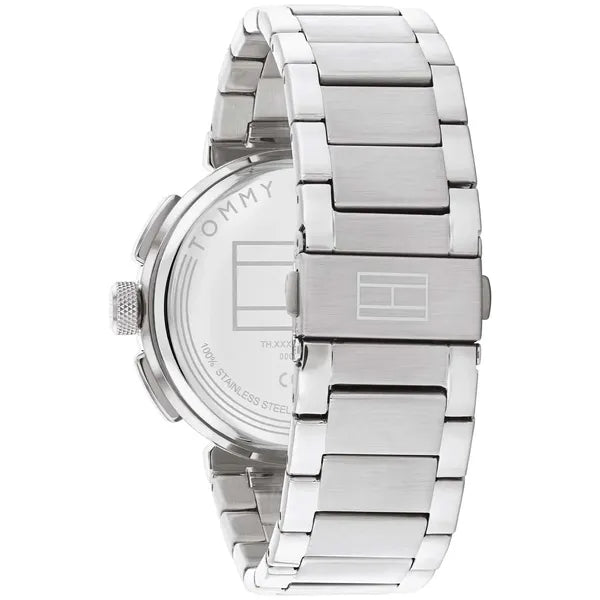 Tommy Hilfiger Lorenzo 1792117 férfi karóra, acél, zöld, 44 mm, 5 ATM