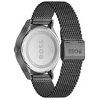 Hugo Boss Tyler 1514105 férfi karóra, fekete acél, 43 mm, WR50