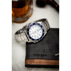 Casio MTD-135D-7A férfi karóra, 44 mm, fehér számlap, acél, WR50, dátum