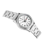 Casio női karóra LTP-V006D-7B, ezüst, acél szíj, dátum, WR30