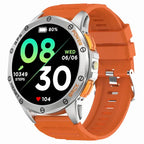 GRAVITY GT24-4 férfi okosóra 1.43" AMOLED, BT hívás, IP67, 530 mAh, ezüst