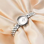 Daniel Wellington Elan Lumine női karóra, ezüst, 22 mm, acél, 3 ATM, DW00100716