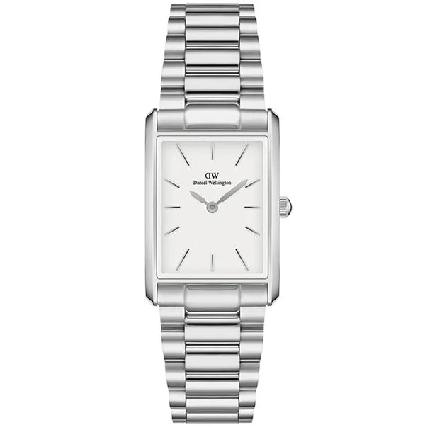 Daniel Wellington Bound 3-Link DW00100700 női kvarc karóra ezüst, téglalap, acél