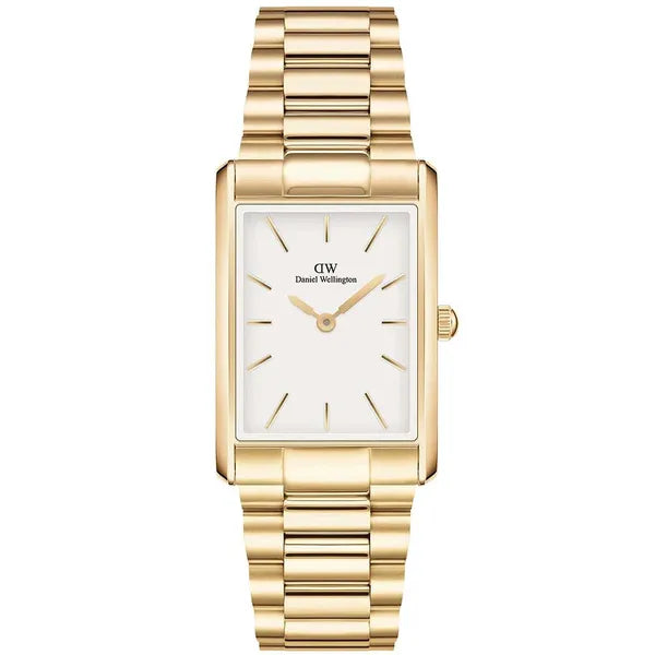 Daniel Wellington női karóra, 24 mm, arany acél, téglalap, DW00100703
