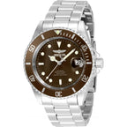 Invicta Pro Diver férfi automata karóra, WR200, 40 mm, acél, barna