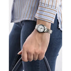 Casio LTP-V005SG-7A női karóra, acél, ezüst/arany, 28 mm, WR30, dátum