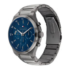 Tommy Hilfiger Dexter 1792089 férfi karóra, grafitszürke acél, kék számlap, WR50