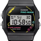 Casio F-91WPC-1ADR PAC-MAN férfi digitális óra, fekete, WR30