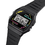 Casio F-91WPC-1ADR PAC-MAN férfi digitális óra, fekete, WR30