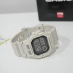 Casio WS-1400H-8A férfi sportóra, WR100, kvartz, fehér szíj