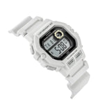 Casio WS-1400H-8A férfi sportóra, WR100, kvartz, fehér szíj