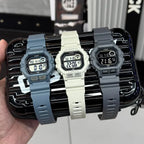 Casio WS-1400H-8B férfi sportóra, szürke, WR100, LED, stopper, holdfázis