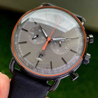 Emporio Armani AR11168 férfi kvarc karóra, bőr szíj, 44 mm, WR50