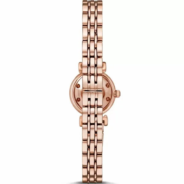 Emporio Armani Gianni T-Bar női karóra, rózsaarany, gyöngyház számlap AR11203