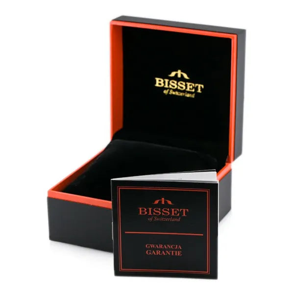 Bisset BSBE45 női karóra – arany, acél szíj, 34 mm, Ronda kvarc, WR30