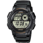 Casio AE-1000W-1AV férfi digitális karóra, világidő, WR100, fekete