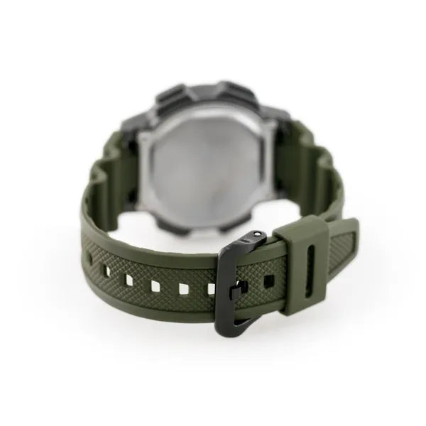 Casio AE-1000W-3AV férfi digitális kvarc óra, világidő, WR100, zöld