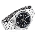Casio MTP-1314D-1AV férfi karóra, acél szíj, fekete számlap, WR50, 43 mm