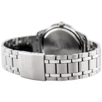 Casio MTP-1314D-1AV férfi karóra, acél szíj, fekete számlap, WR50, 43 mm