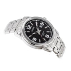 Casio MTP-1314D-1AV férfi karóra, acél szíj, fekete számlap, WR50, 43 mm