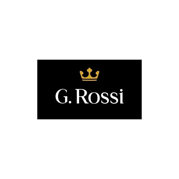G. Rossi női kvarc karóra arany tokkal, fehér bőrszíjjal, WR30