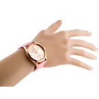 G. Rossi női karóra 10513A-4E2, rózsaarany, 38 mm, bőr szíj, kvarc, WR30