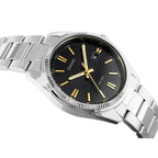 Casio férfi karóra MTP-1302D-1A2, acél szíj, fekete számlap, 38 mm, WR50