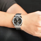 Casio férfi karóra MTP-1302D-1A2, acél szíj, fekete számlap, 38 mm, WR50