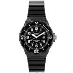 Casio LRW-200H-1BV női karóra, fekete, 33 mm, WR100, kvarc, gyanta
