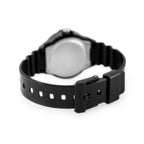 Casio LRW-200H-2EV női/lányka karóra, fekete szíj, kék-fehér számlap, WR100