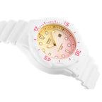 Casio LRW-200H női kvarc karóra, 33 mm, WR100, fehér, dátum