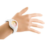 Casio LRW-200H női kvarc karóra, 33 mm, WR100, fehér, dátum